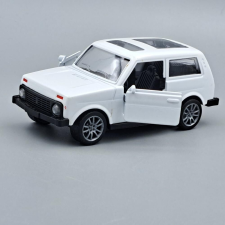  Lada Níva hang és fény játékautó fehér makett