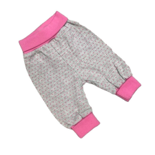 Lafel Pamut Pocaknadrág - Rózsaszín/Szürke Pöttyös 68 babanadrág