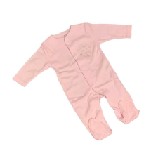 Lafel Pamut Ujjas Rugdalózó - Rózsaszín "Welcome to the world" 68 rugdalózó