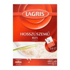 Lagris Podravka Lagris hosszúszemű főzőtasakos rizs - 480g alapvető élelmiszer