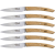 Laguiole Tradition Jean Dubost Laguiole Messer - Tölgyfa 6 darabos Konyhakés készlet (J06TA720PEF015)