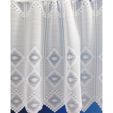 Laguna Fehér jaquard 1369 vitrage függöny 60x143cm lakástextília