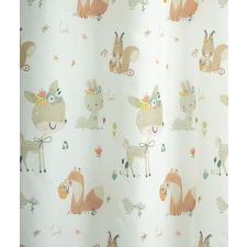 Laguna Gyerekmintás voila kész függöny 180x280cm Nyuszi, Őzike, Róka, Mókus lakástextília