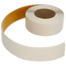  Lágy PVC szegélyléc, öntapadós (18,5x18,5 mm) fehér - 5 méter élvédő, sín, szegélyelem