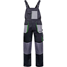 Lahti Pro Alsónadrág fekete-zöld. 100% pamut, "s (48)", ce, lahti (L4060648) munkaruha