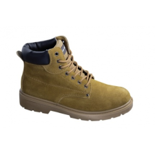 Lahti Pro Bézs Barna Szarvasbőr Csizma, S1P Sra, 43 (L3010943) munkavédelmi cipő