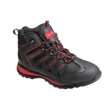 Lahti Pro Bőr/Oxford Csizma Fekete/Piros, Sb Sra, 46 (L3010746) munkavédelmi cipő
