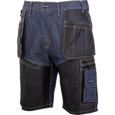 Lahti Pro Denim rövidnadrág. kék, megerősítéssel, "3xl", ce, lahti (L4070906) munkaruha