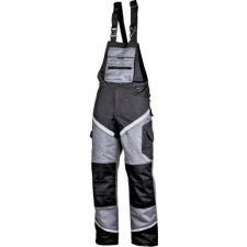Lahti Pro Fekete és szürke overall fényvisszaverő csíkokkal, "xl", ce, lahti (L4061304) munkaruha