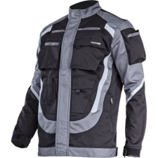 Lahti Pro Fekete és Szürke Pulóver Fényvisszaverő Csíkokkal, L, Lahti (L4041403) munkaruha