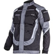 Lahti Pro Fekete és Szürke Pulóver Fényvisszaverő Csíkokkal, M, Lahti (L4041402)