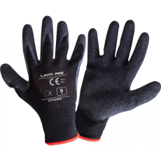 Lahti Pro Fekete Latex Kesztyű L212207p, 12 Pár (L212207W)