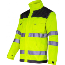 Lahti Pro Fekete-sárga figyelmeztető pulóver, "3xl", ce, lahti (L4041606) munkaruha