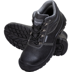 Lahti Pro Fekete,- Szürke Bőr Csizma, S3 Src, 40 (L3012240)