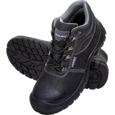 Lahti Pro Fekete,- Szürke Bőr Csizma, S3 Src, 46 (L3012246) munkavédelmi cipő