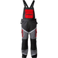 Lahti Pro Fekete-szürke overall 100% pamut, tükörrel, "2xl",ce,lahti (L4060505) munkaruha