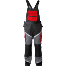 Lahti Pro Fekete-szürke overall 100% pamut, tükörrel, 