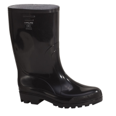 Lahti Pro Férfi lábszárvédő fekete közepes-magas, pvc,ob e, 