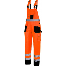 Lahti Pro Figyelmeztető rövidnadrág fekete és narancssárga, 