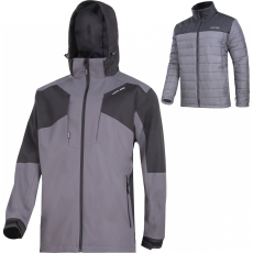 Lahti Pro Kabát 3in1 levehető szürke-fekete aláöltözettel, 
