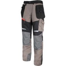 Lahti Pro Khaki-fekete nadrág sztreccsbetétekkel, "3xl",ce,lahti (L4050906) munkaruha