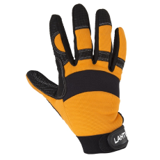Lahti Pro L280510K Műhelykesztyű Fekete és Narancssárga, Kártya, (L280510K)