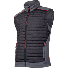 Lahti Pro L4130706 Szigetelt Mellény Szürke-Narancs, 3XL (L4130706)