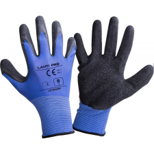 Lahti Pro Latex Kesztyű Kék-fekete L212409p, 12 Pár (L212409W) védőkesztyű