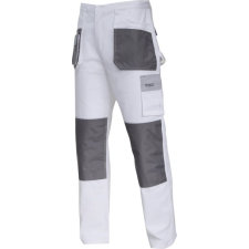 Lahti Pro Nadrág fehér és szürke 100% pamut, "3xl (60)", ce, lahti (L4051360) munkaruha
