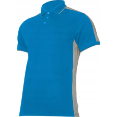 Lahti Pro Pólóing 190g/m2, kék-szürke, 