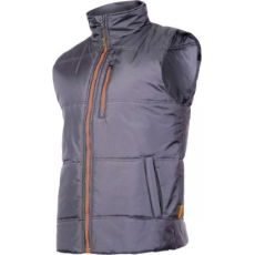 Lahti Pro Szigetelt Mellény Szürke-Narancs, 2XL (L4130905)