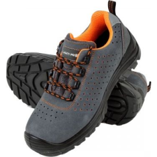 Lahti Pro Szürke Szarvasbőr Nyitott Orrú Cipő,S1P Src, 39 (L3041639) munkavédelmi cipő