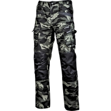 Lahti Pro Zöld moro harci nadrág megerősítésekkel, "2xl",ce,lahti (L4051905) munkaruha