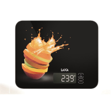 Laica KS5015L narancs mintás fekete digitális konyhai mérleg konyhai mérleg