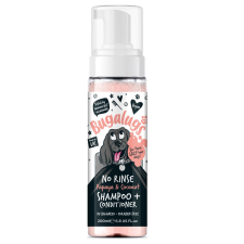 Lakeland Cosmetics Bugalugs Öblítés Nélküli Kutyasampon Kókusz és Papaya 200 ml kutyasampon