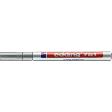  Lakkmarker, 1-2 mm, EDDING "751", ezüst filctoll, marker