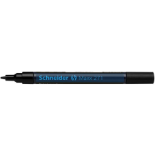  Lakkmarker, 1-2 mm, SCHNEIDER &quot;Maxx 271&quot;, fekete filctoll, marker