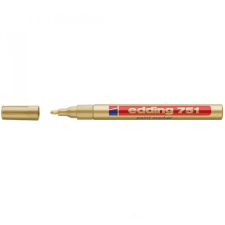 Lakkmarker 1-2mm kerek EDDING 751 arany filctoll, marker