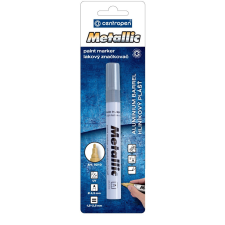 Lakkmarker 1,5-2,5mm, kerek hegy Centropen 9210 ezüst filctoll, marker