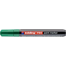 Lakkmarker, 2-3 mm, EDDING "790", zöld filctoll, marker
