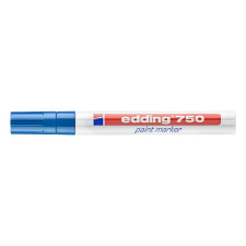  Lakkmarker EDDING 750 2-4mm kék filctoll, marker