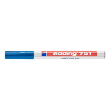 Lakkmarker EDDING 751 1-2mm kék filctoll, marker