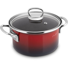 LAMART Email edény üvegtetővel 16cm (LT1180) (LT1180) edény