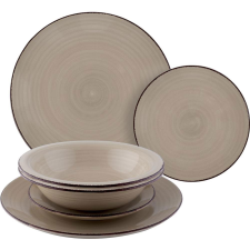 LAMART Kerek tányérok LT9111 6 db TRENDY (LAMART LT9111 TALÍŘE KULATÉ 6KS TRENDY) tányér és evőeszköz