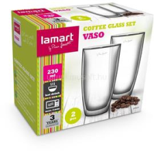 LAMART LT9010 Kávés pohárkészlet VASO (LAMART_LT9010) konyhai eszköz