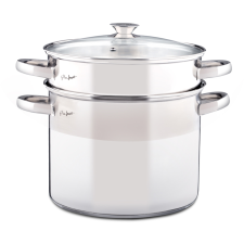 LAMART LTSS2417 8.0L/24cm Tésztafőző Edény Fedővel - Inox edény