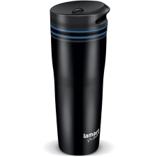  Lamart MANQ Thermo bögre 360 ml fekete/kék LT4050 (LT4050) termosz