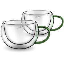 LAMART Thermo pohár LT9112 VASO Set Cappuccino 270 ml 2 db zöld konyhai eszköz