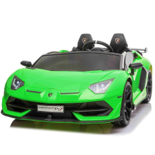  Lamborghini Aventador 24V, kétüléses - zöld lakkozott (8586019942811) elektromos járgány