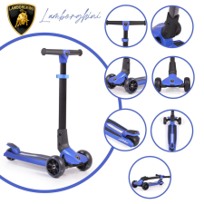  LAMBORGHINI roller 3 kerekű, összecsukható, 50 kg-ig  KÉK roller